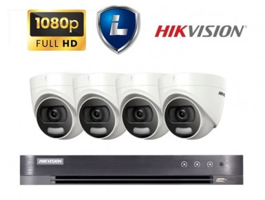Analog HD 4 Camera CCTV Package